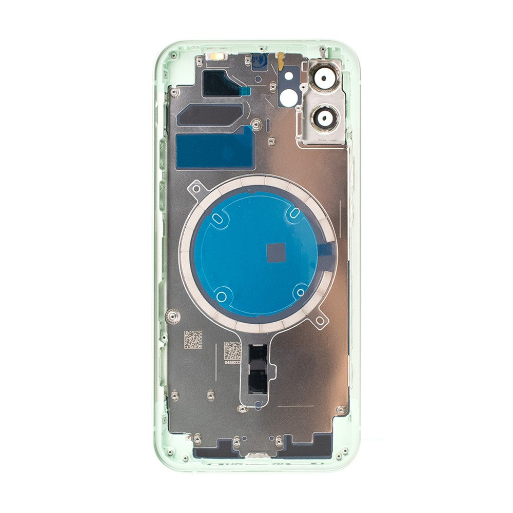 Rear Housing for iPhone 12 (NO LOGO)-Green Rear Housing for iPhone 12 (NO LOGO)-Green